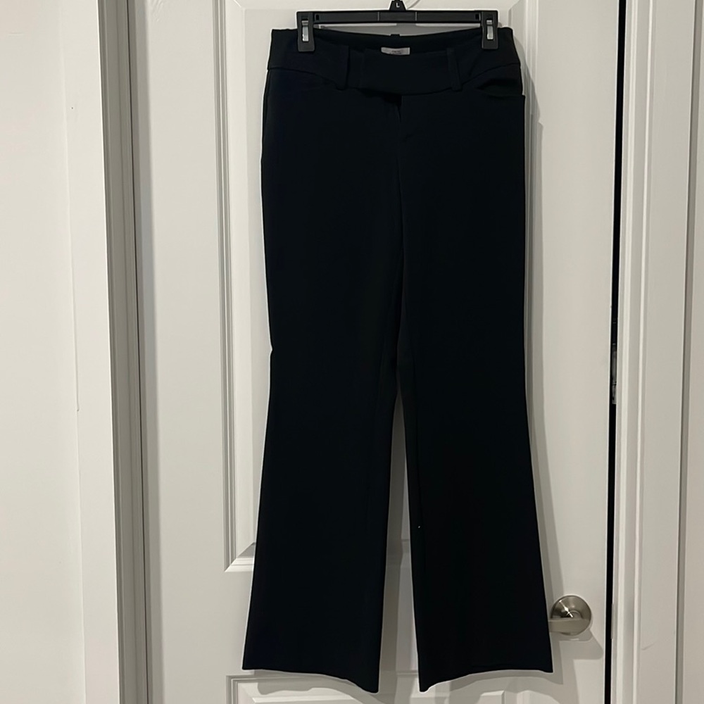 women’s black trouser pants in size 2 (~15in waist)